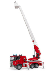 Bruder Scania s požárním žebříkem 1:16 